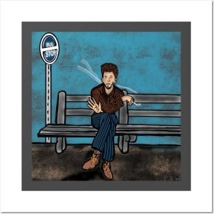 Tom Waits For the Bus Posters and Art